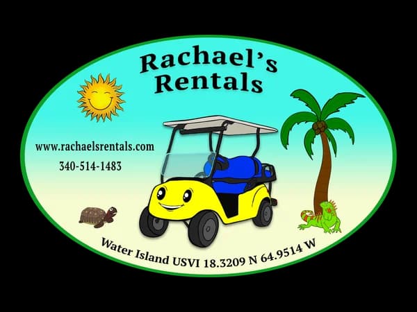 Rachael's Rentals, Water Island USVI golf cart rental
